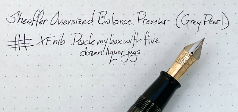 1936-40 Sheaffer Oversized Balance Premier Fountain Pen