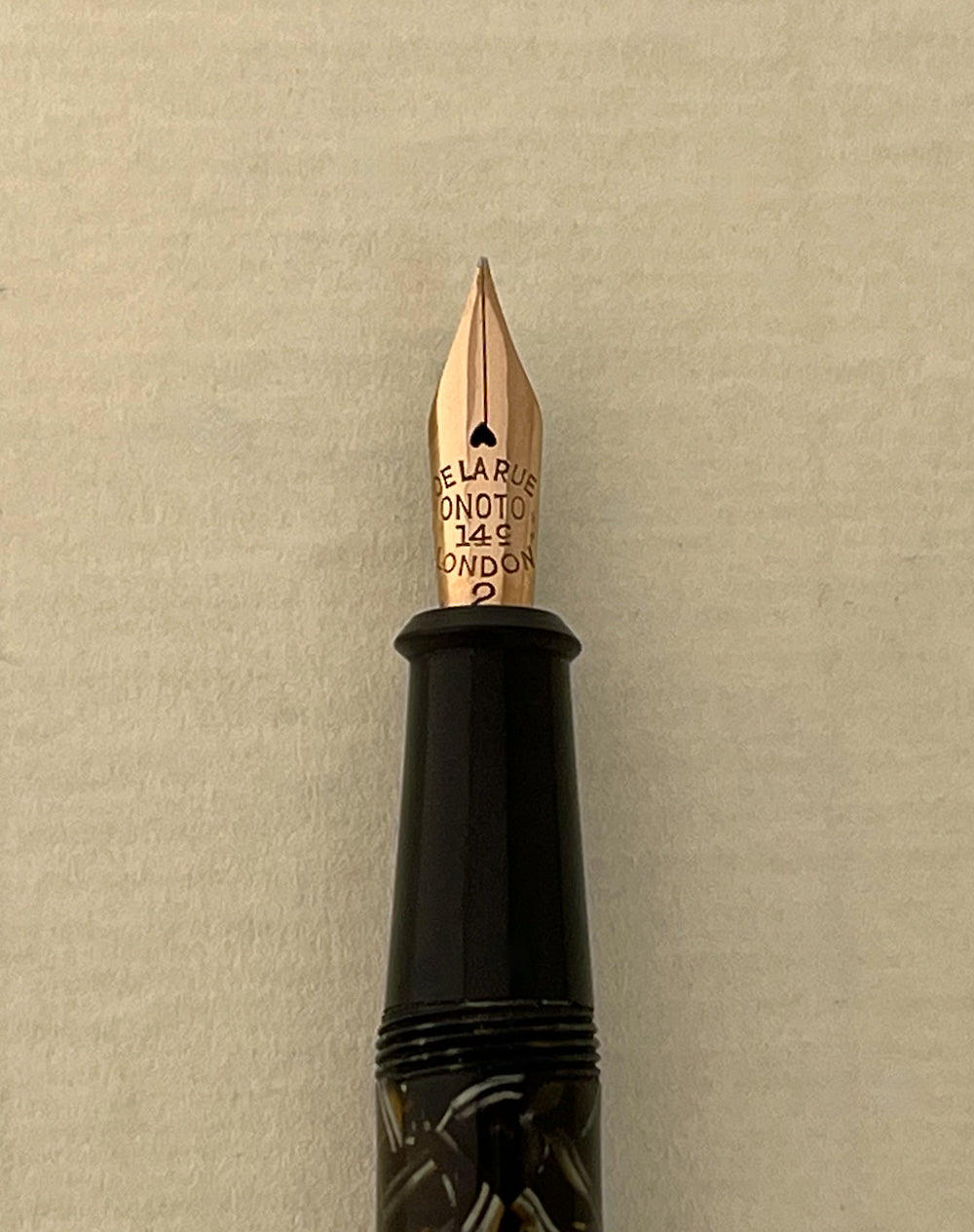 1930s De La Rue Onoto 5600/34 Fountain Pen - FLEX