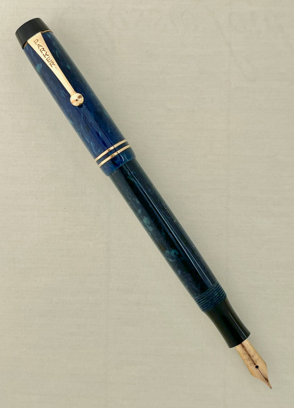 c.1930 Parker Lady Duofold Streamlined Fountain Pen