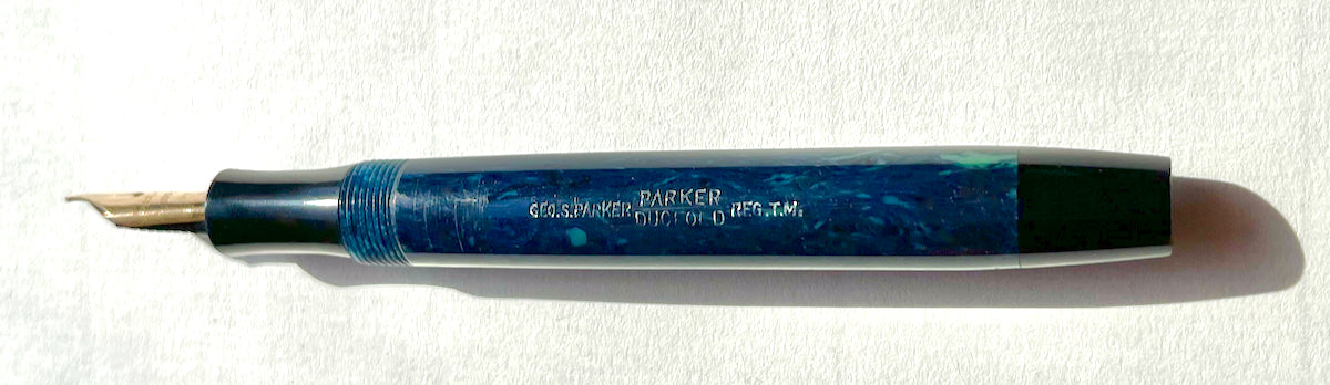 c.1930 Parker Lady Duofold Streamlined Fountain Pen