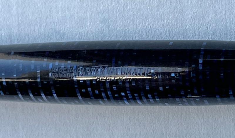 1941 Parker Vacumatic Senior Maxima Fountain Pen - AZURE BLUE