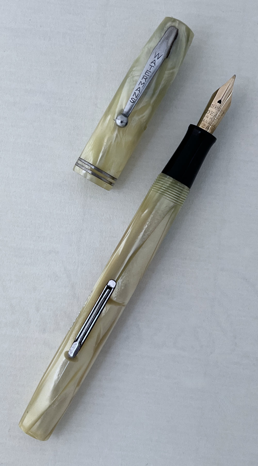 1930s Waterman Nurse’s Fountain Pen and Mechanical Pencil Set - SUPERFLEX