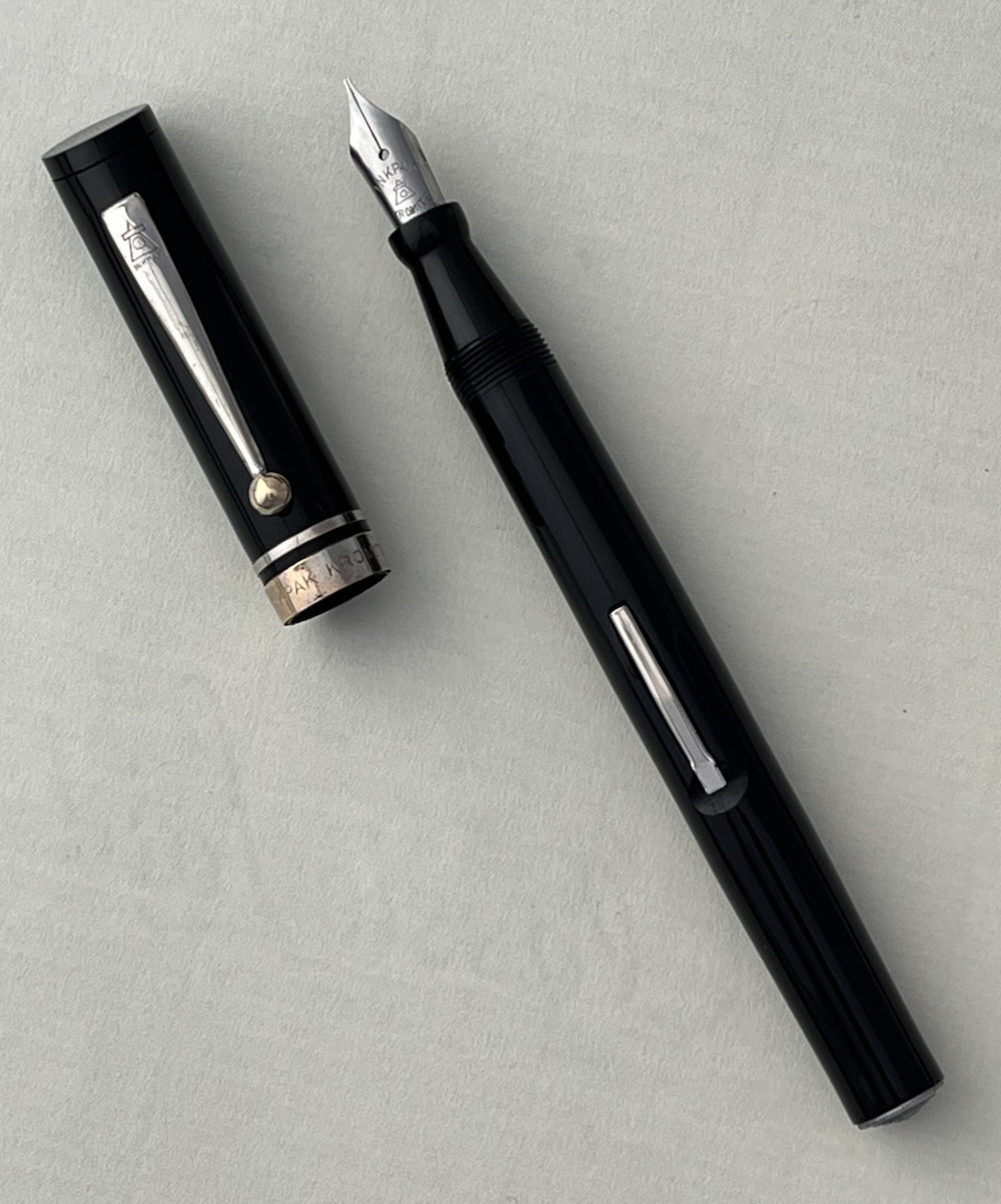 1930s Inpak Self-Inking Fountain Pen - Unusual Filling System
