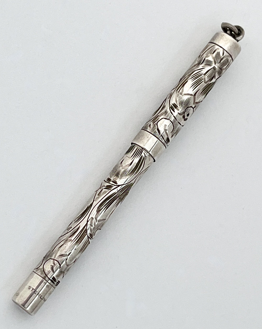 1920s Sterling Silver Baby Ring Top Overlay - SUPERFLEX