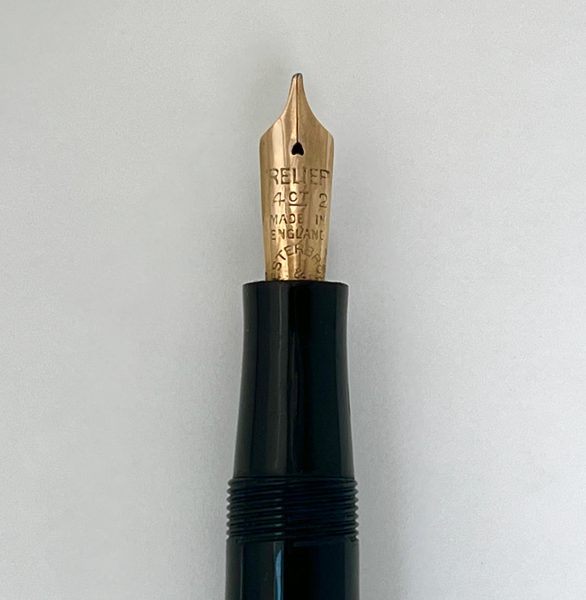 1930s Esterbrook Relief 2-L fountain Pen by Conway Stewart - LF OBLIQUE
