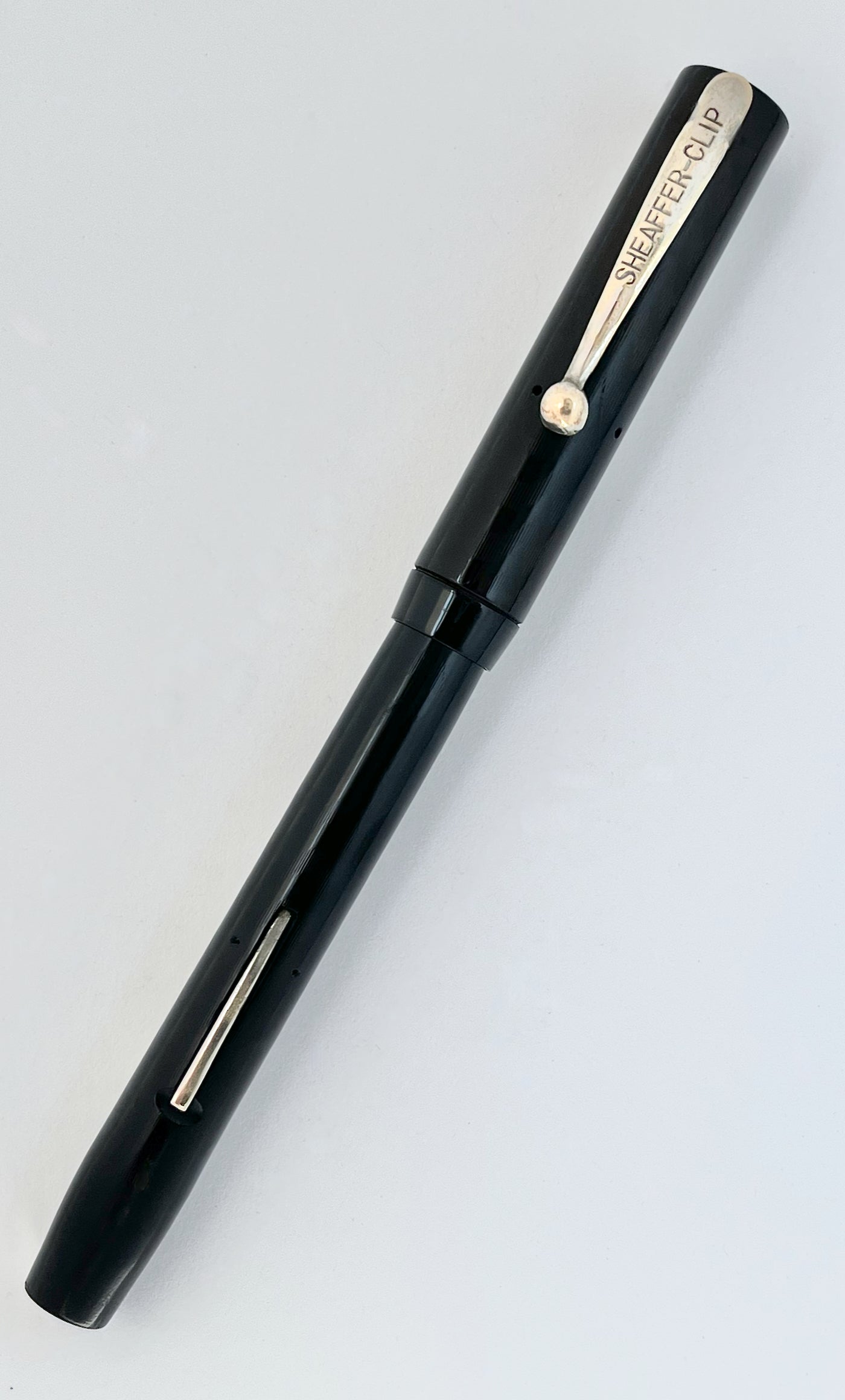 c.1917 Sheaffer-Clip No. 2 Flat Top Fountain Pen - SUPERFLEX