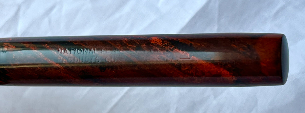 1920s Gold Medal Oversized Flat Top Fountain Pen - WET NOODLE