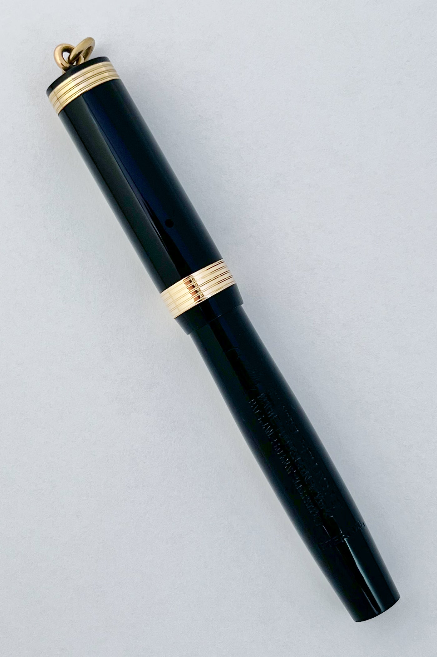 1920s Mabie Todd Eternal 54 Ring Top Fountain Pen - SEMIFLEX
