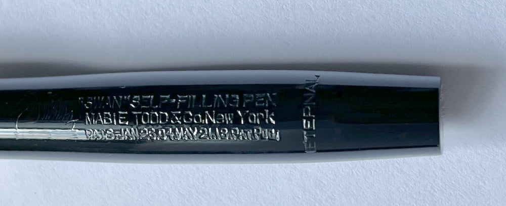 1920s Mabie Todd Eternal 54 Ring Top Fountain Pen - SEMIFLEX