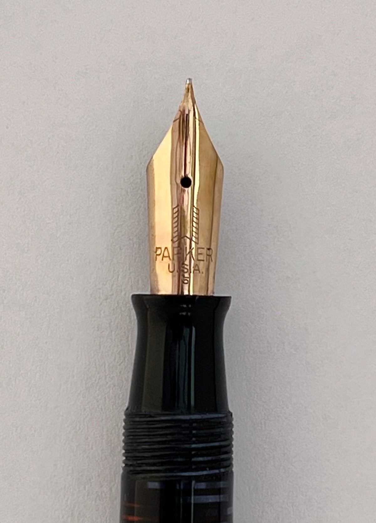1945 Parker Vacumatic Major Fountain Pen - Azure Blue