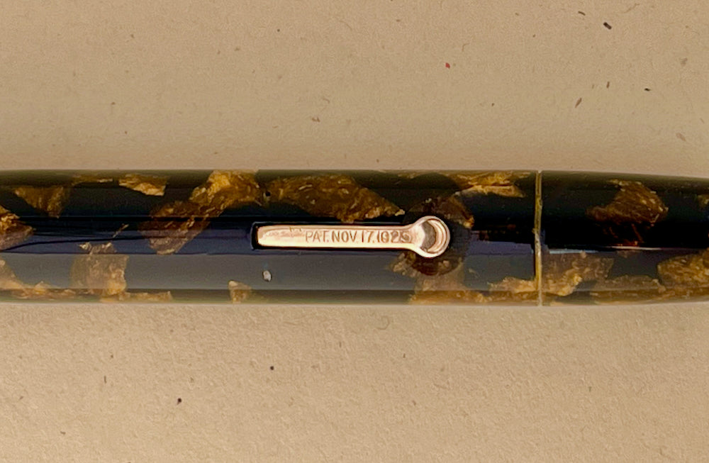 c.1930 Conklin Endura Fountain Pen Fountain Pen - IMPERIAL BLUE