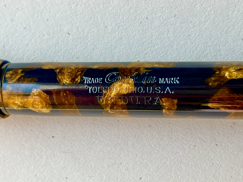 c.1930 Conklin Endura Fountain Pen Fountain Pen - IMPERIAL BLUE
