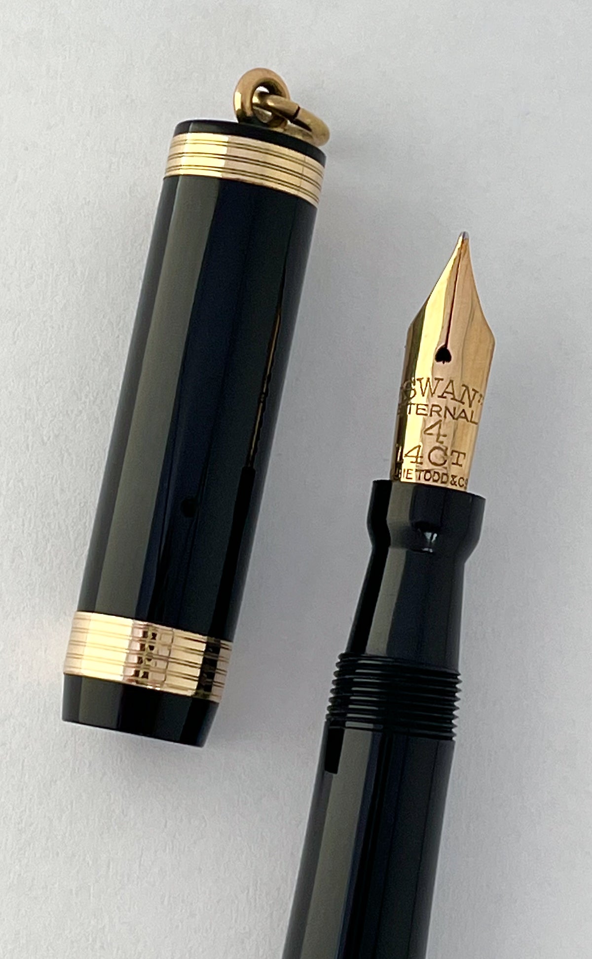 mabie todd eternal 54 fountain pen flex