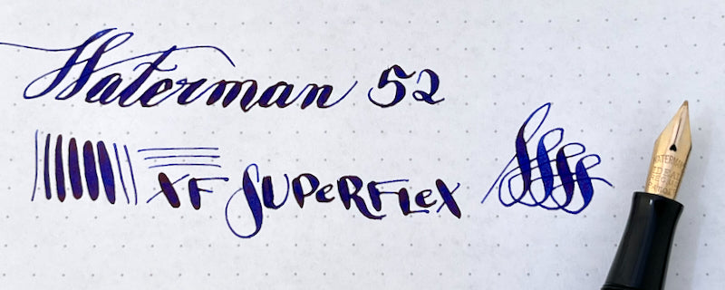 1920s Waterman 52 Fountain Pen - SUPERFLEX