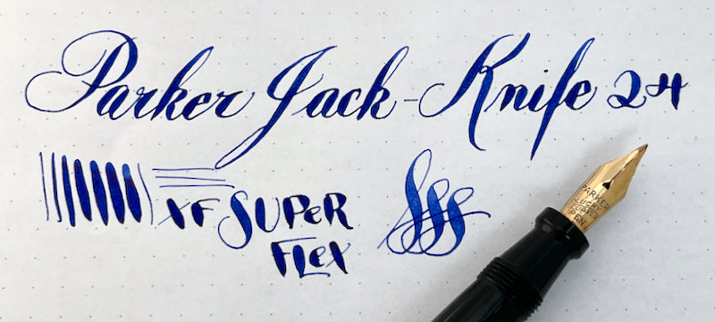 Parker Jack-Knife Safety 24 Fountain Pen - SUPERFLEX
