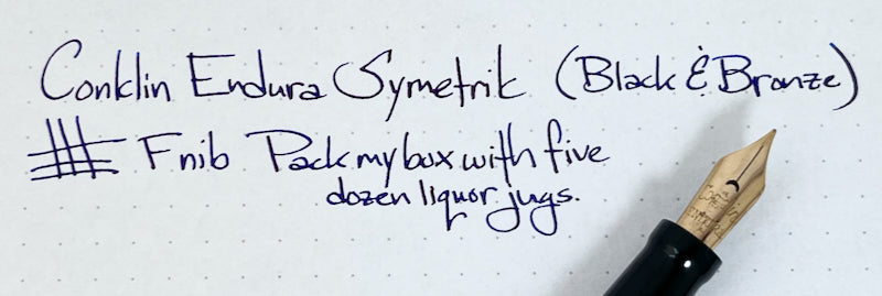 c.1930 Conklin Endura Symetrik Fountain Pen