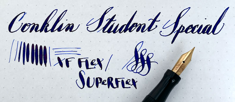 1920s Conklin Student Special 20 Fountain Pen - FLEX/SUPERFLEX