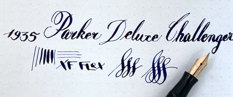 1935 Parker Deluxe Challenger Fountain Pen - FLEX