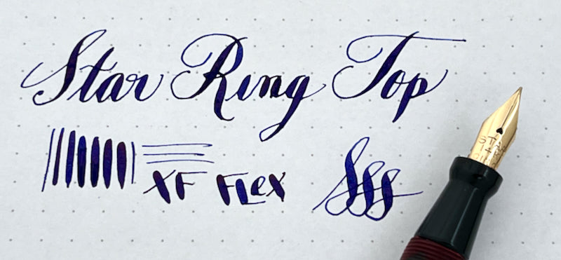 Star Ring Top Fountain Pen - FLEX