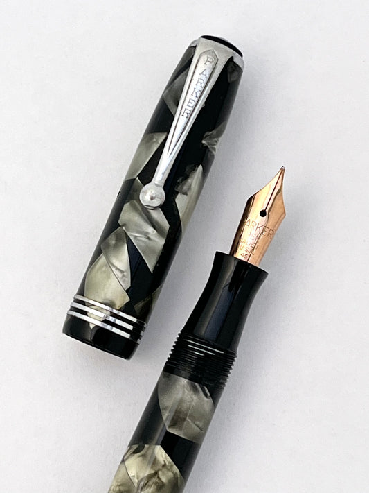 1935 Parker Deluxe Challenger Fountain Pen vintage flex restored nib