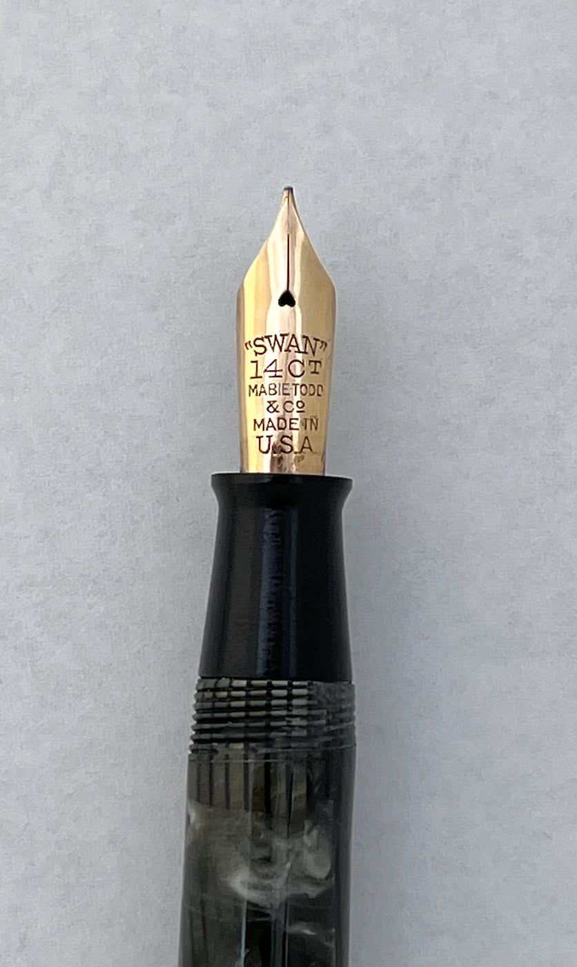 1930s Mabie Todd Swan Fountain Pen - FLEX