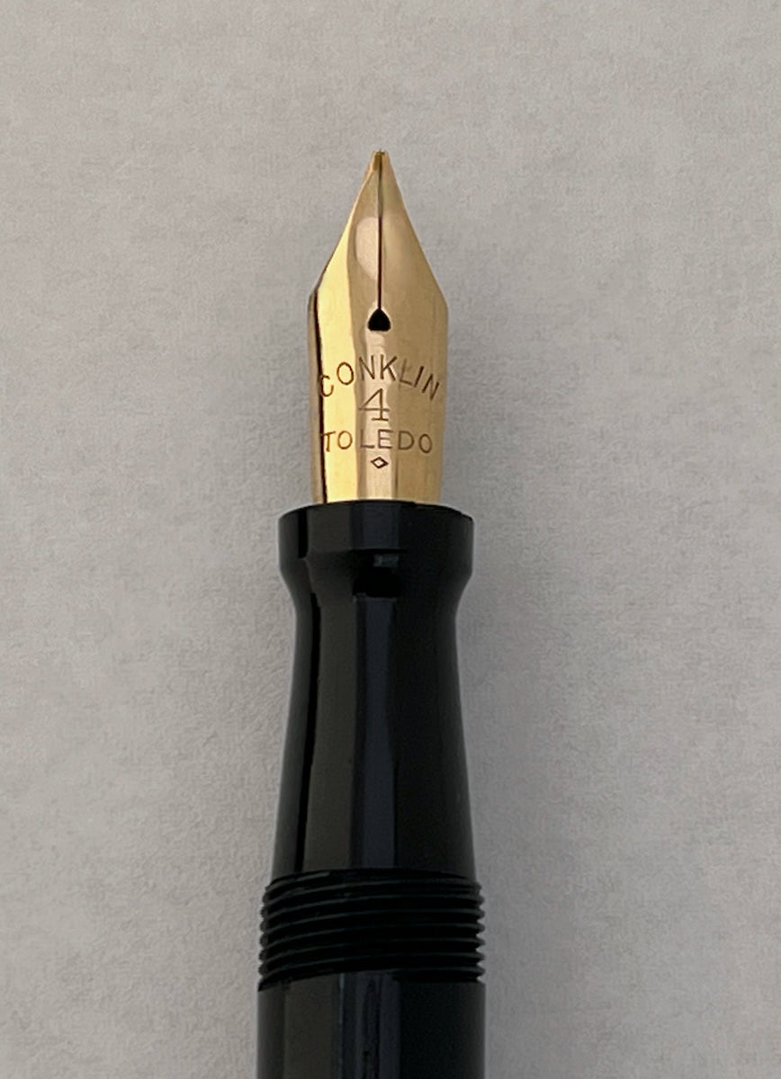 c.1918-20 Conklin Crescent-Filler 40 Fountain Pen - SEMIFLEX