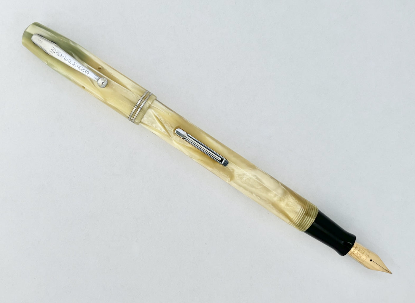 c.1940 Waterman Nurses’ Set (Fountain Pen | Mechanical Pencil | Thermometer Case) in Leather Pouch - SUPERFLEX