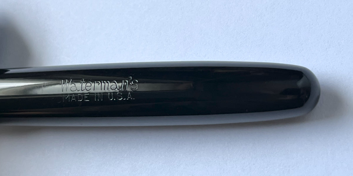 c.1948 NOS Stickered Waterman Taperite Conquest 517V Fountain Pen - SEMIFLEX