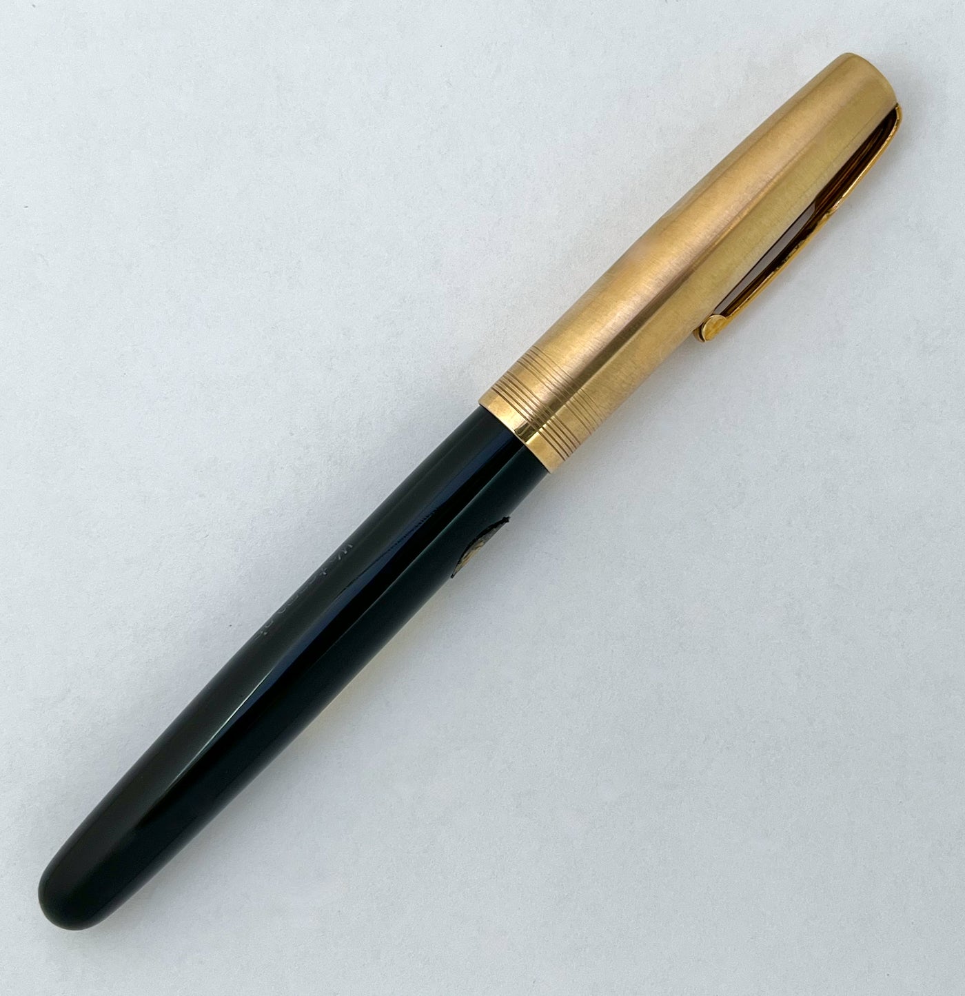 c.1948 NOS Stickered Waterman Taperite Stateleigh 357 Fountain Pen