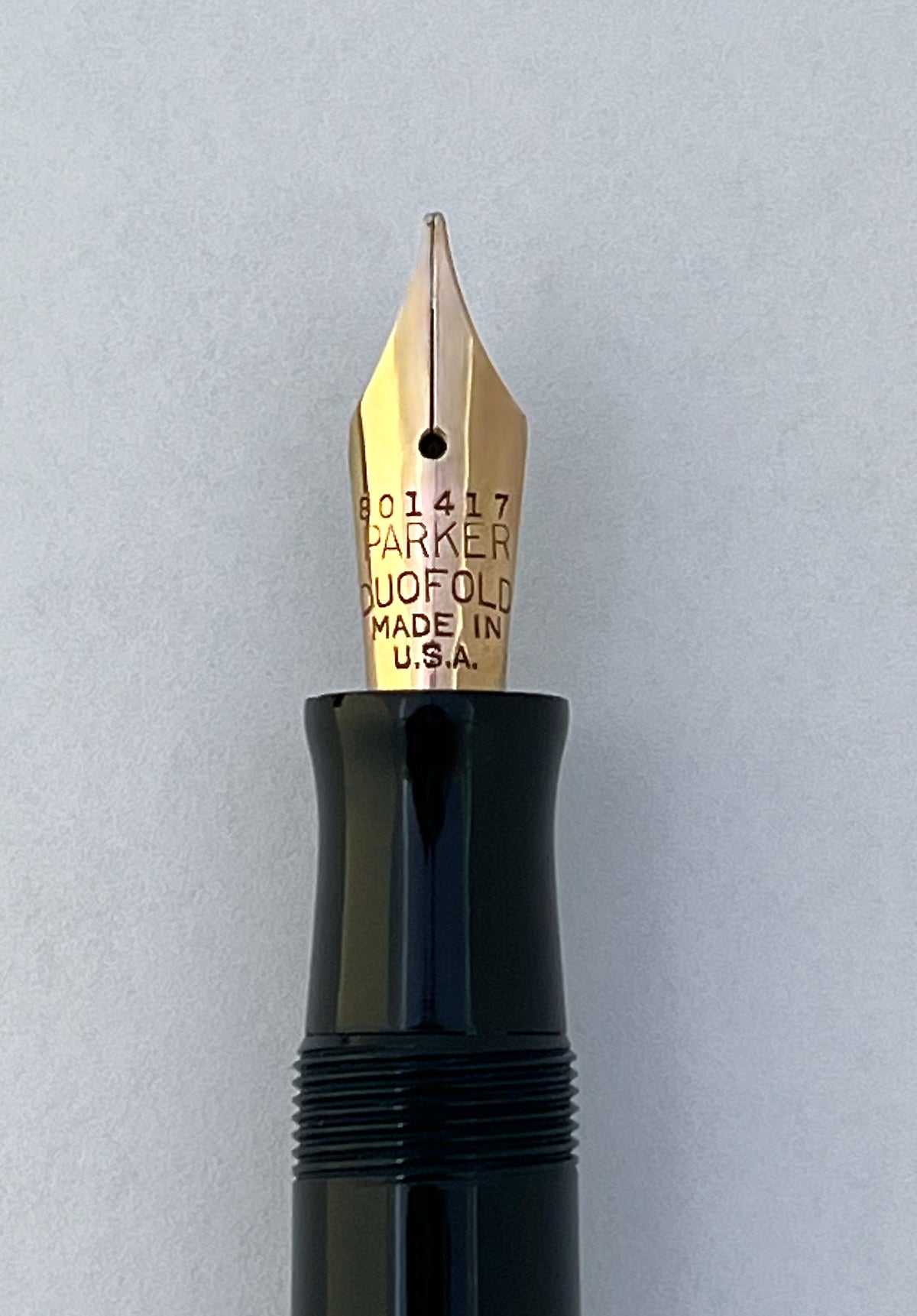 c.1929 Parker Long Junior Streamlined Fountain Pen - STUB