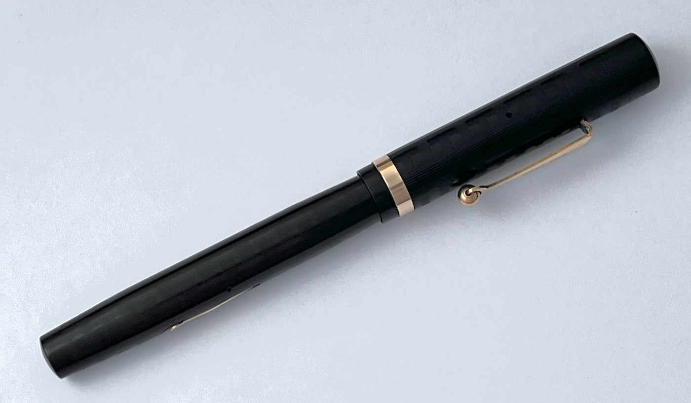1920s Wahl 72 Flat Top Fountain Pen - SUPERFLEX