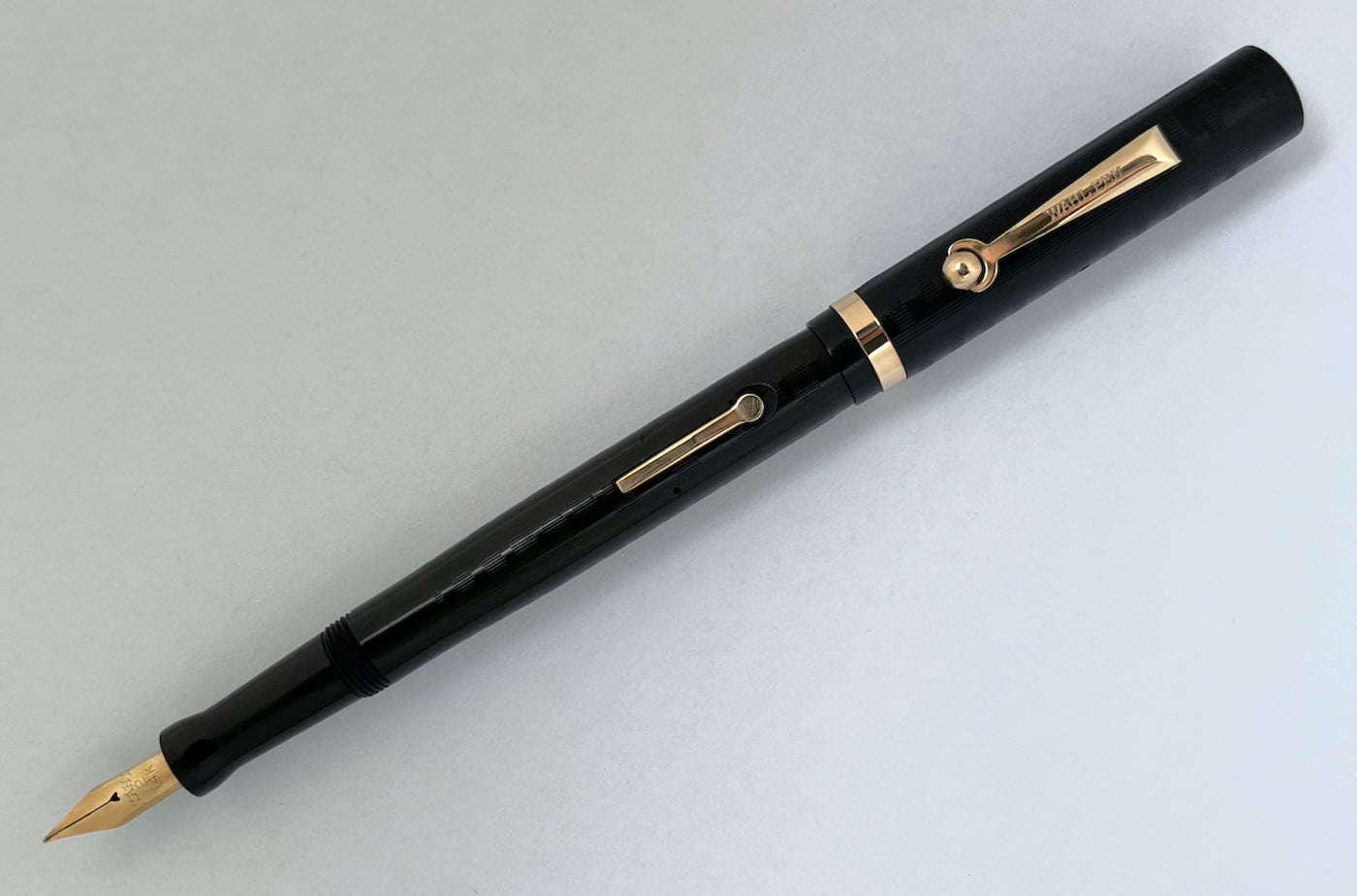 1920s Wahl 72 Flat Top Fountain Pen - SUPERFLEX