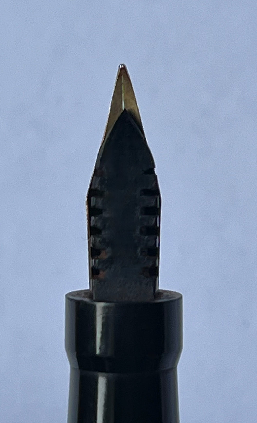 1920s Eclipse Overlay Fountain Pen - RETROFIT WET NOODLE