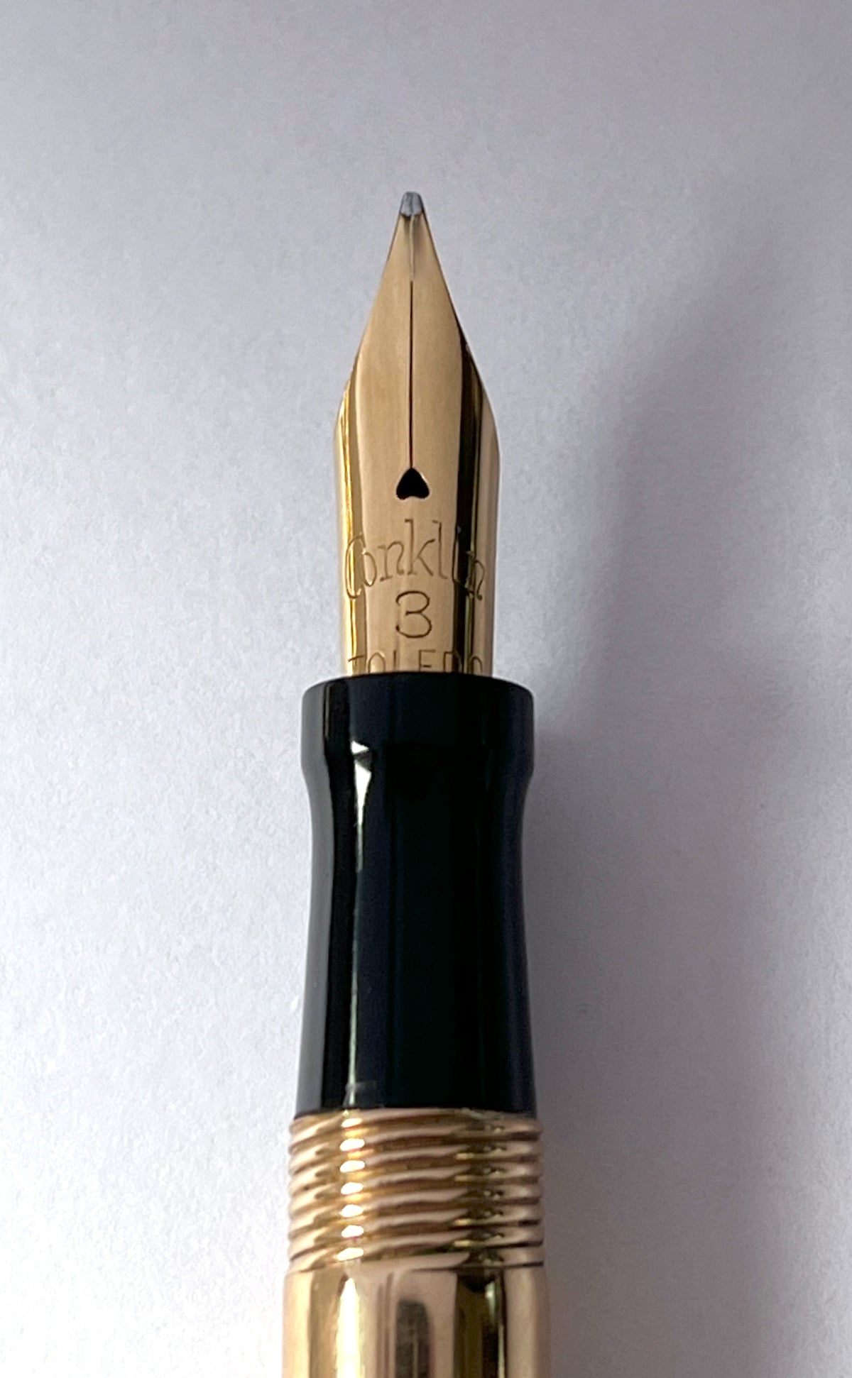 1920s Conklin Gold-Filled Fountain Pen - SUPERFLEX