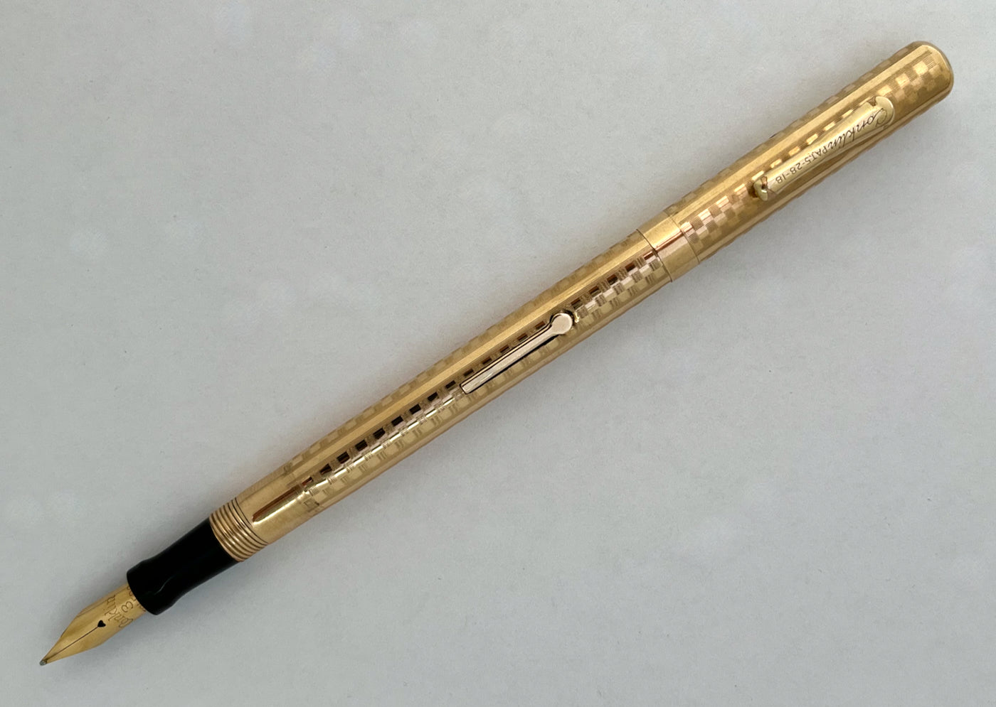 1920s Conklin Gold-Filled Fountain Pen - SUPERFLEX