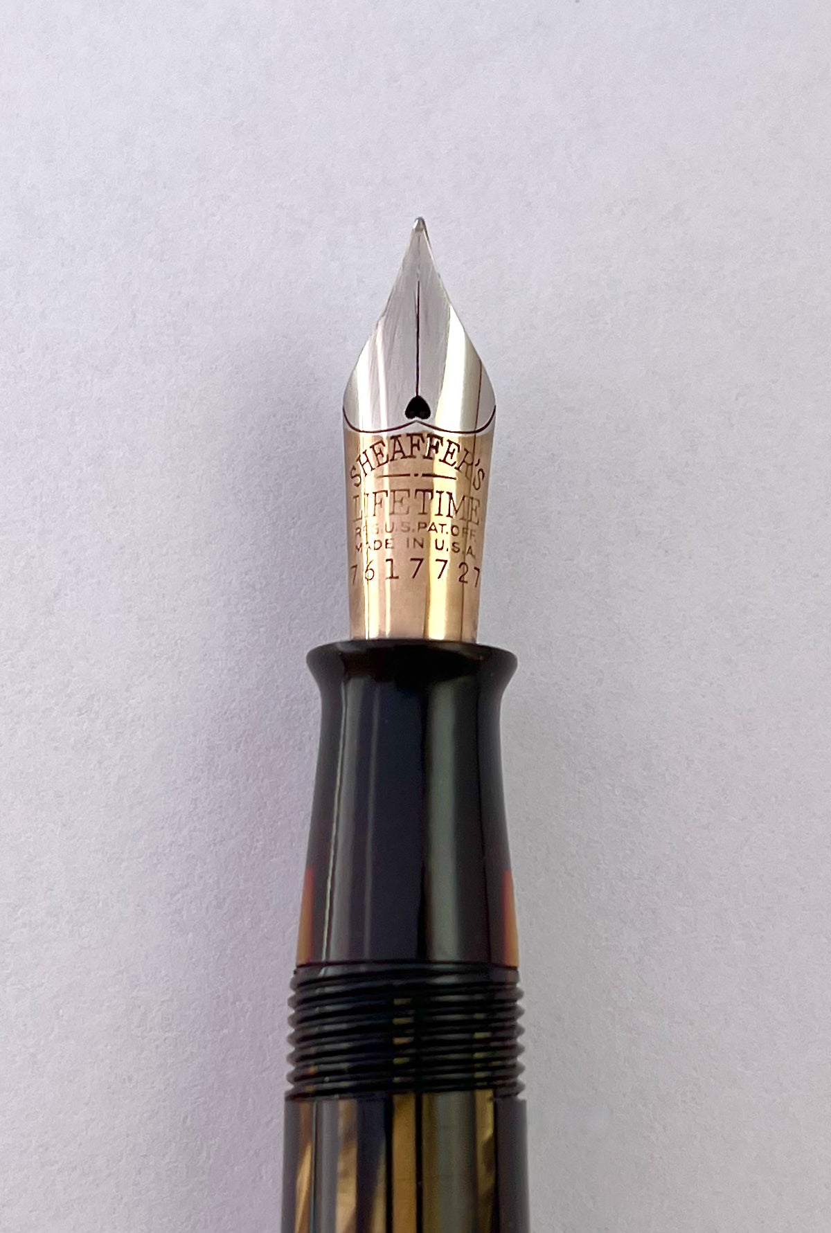 c.1936 Sheaffer Balance Statesman Fountain Pen Mechanical Pencil Set in Box