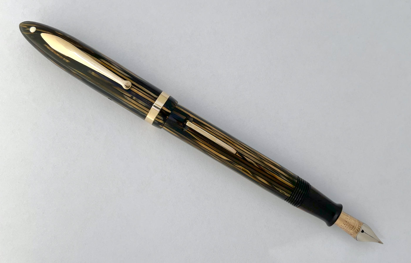 c.1936 Sheaffer Balance Statesman Fountain Pen Mechanical Pencil Set in Box