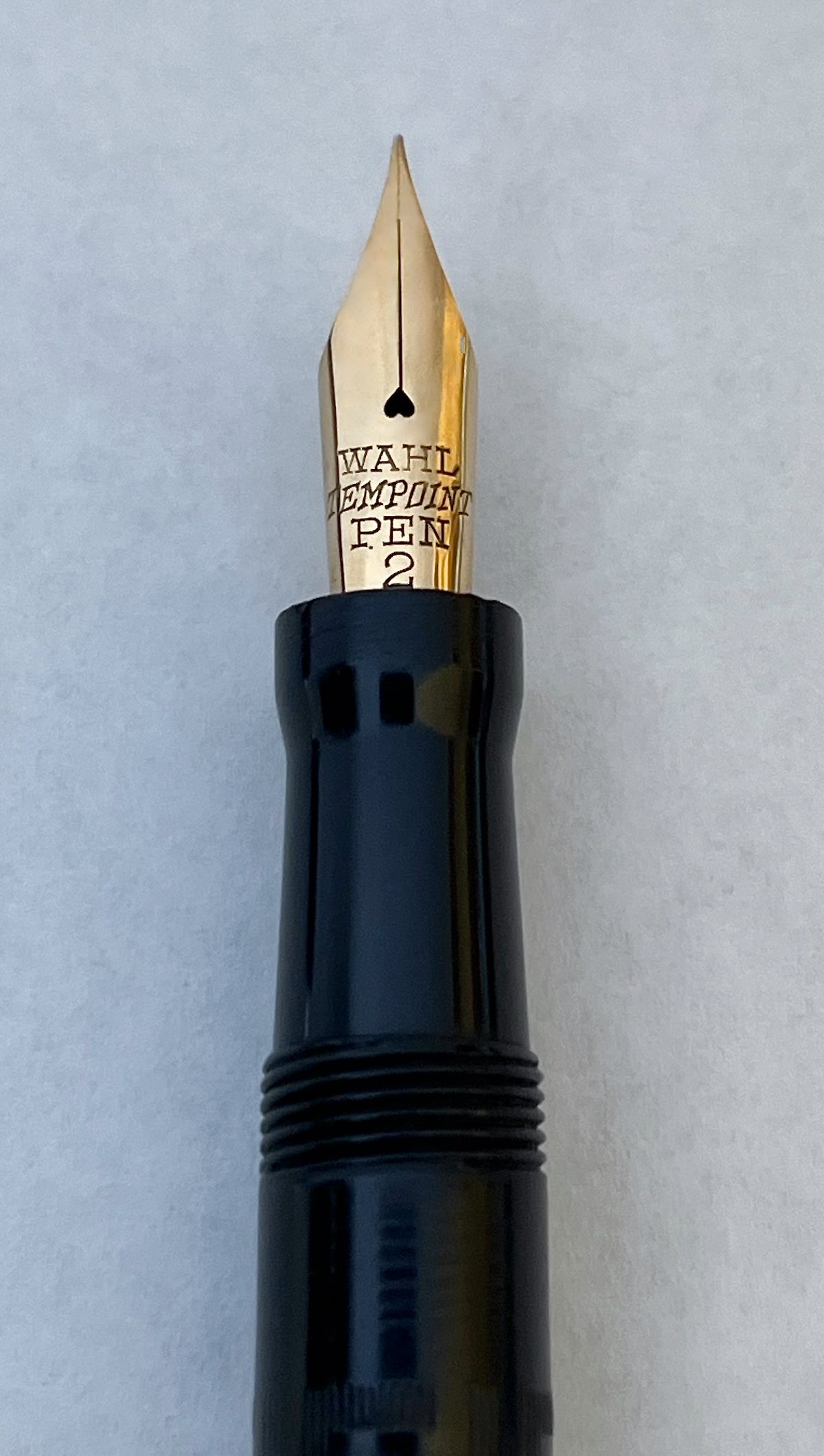1920s Wahl-Eversharp Tulip Clip Fountain Pen - NEEDLEPOINT SUPERFLEX