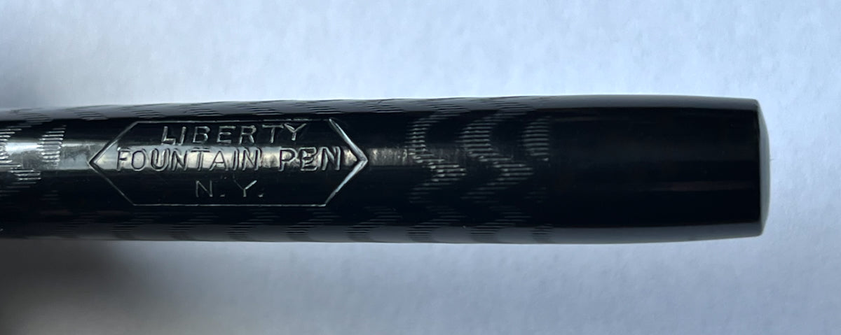 1920s Liberty Flat Top Fountain Pen - FLEX