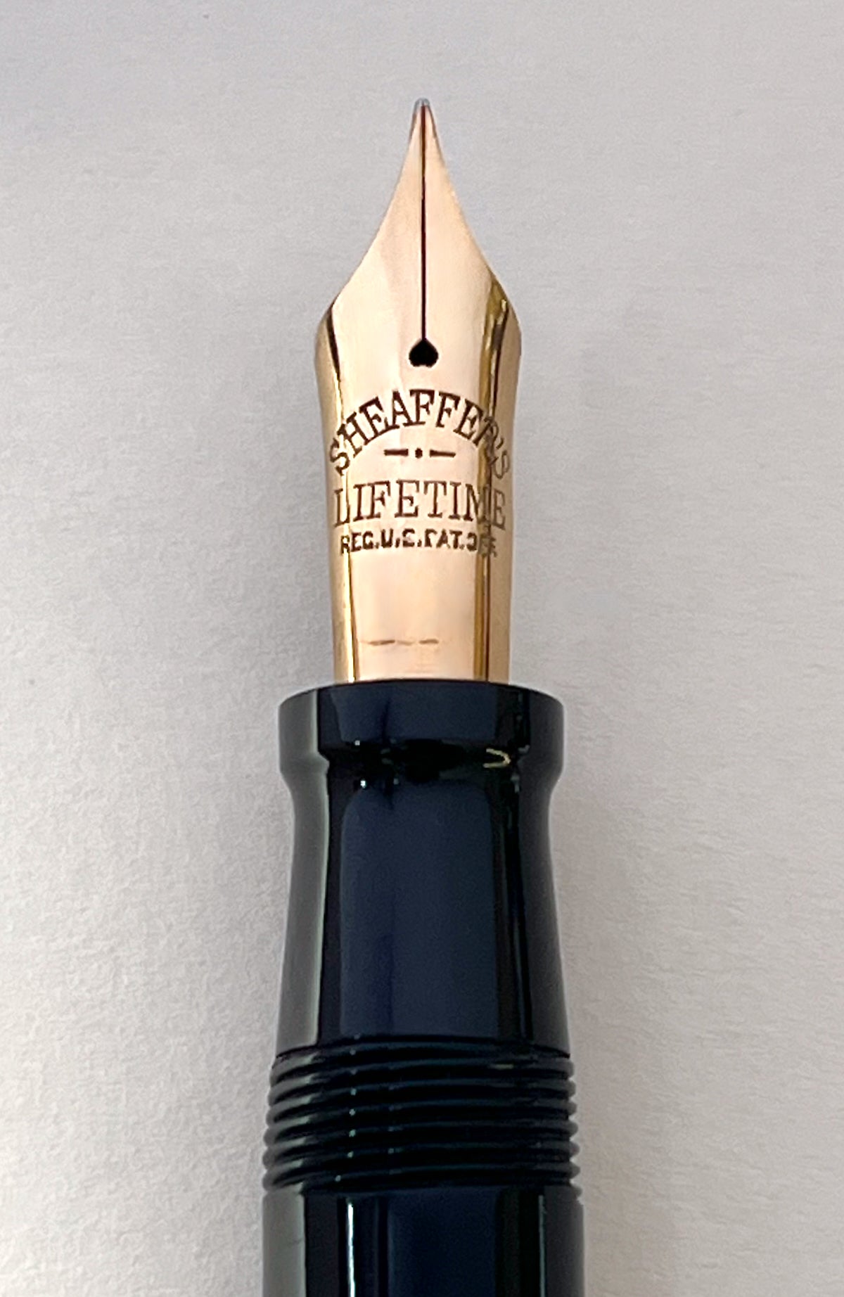 1920s Sheaffer Oversized Lifetime Flat Top Fountain Pen