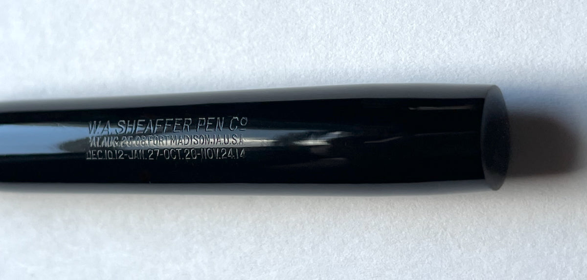 1920s Sheaffer Oversized Lifetime Flat Top Fountain Pen