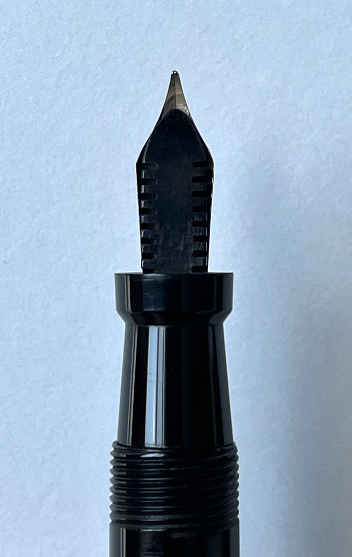 1920s Morrison’s Oversized Art Nouveau Overlay Fountain Pen - SUPERFLEX/WET NOODLE