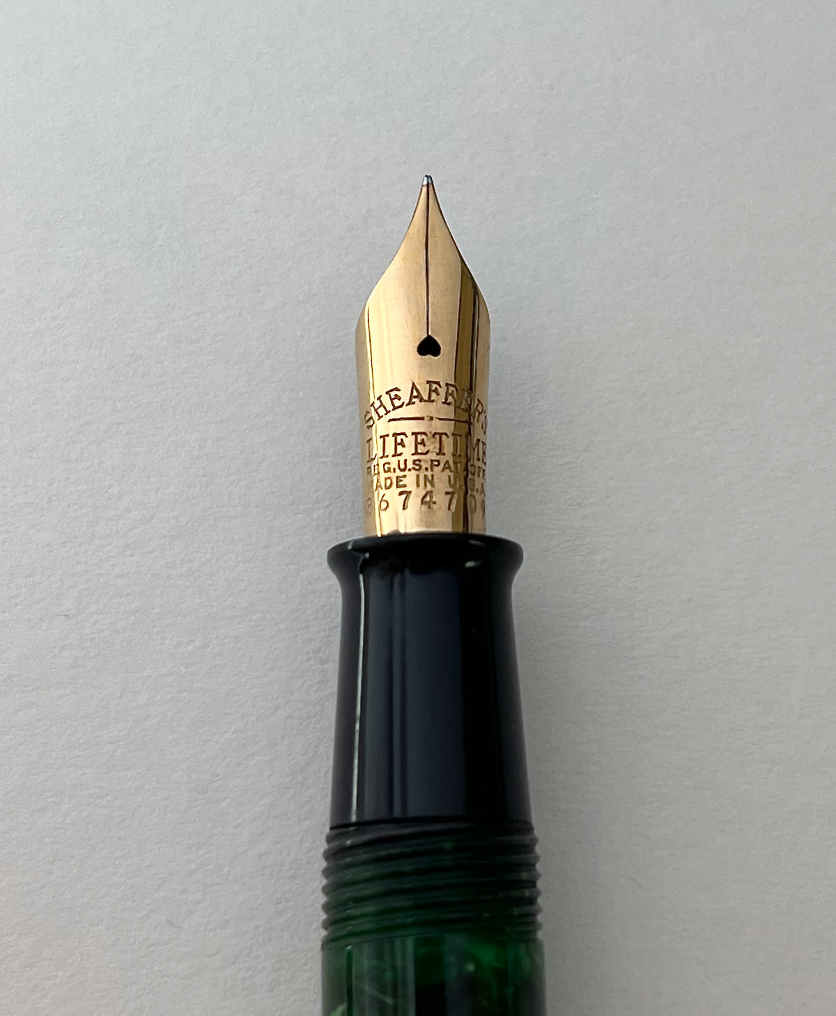 c.1934 Sheaffer Lifetime Flat Top Fountain Pen