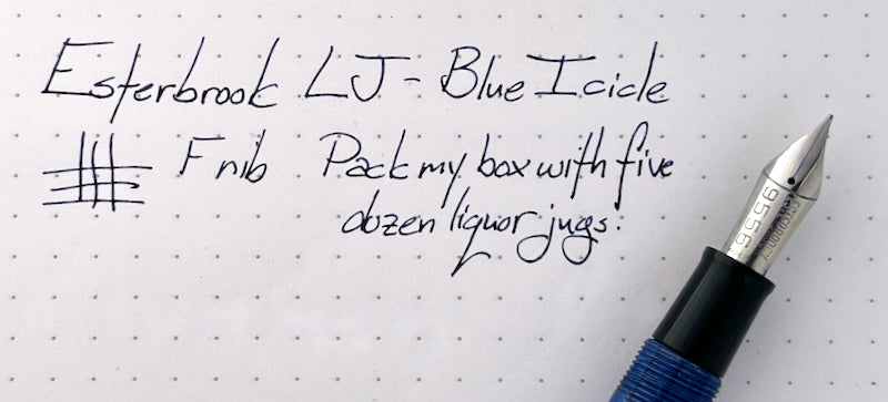 1950s Esterbrook LJ Fountain Pen - ICICLE