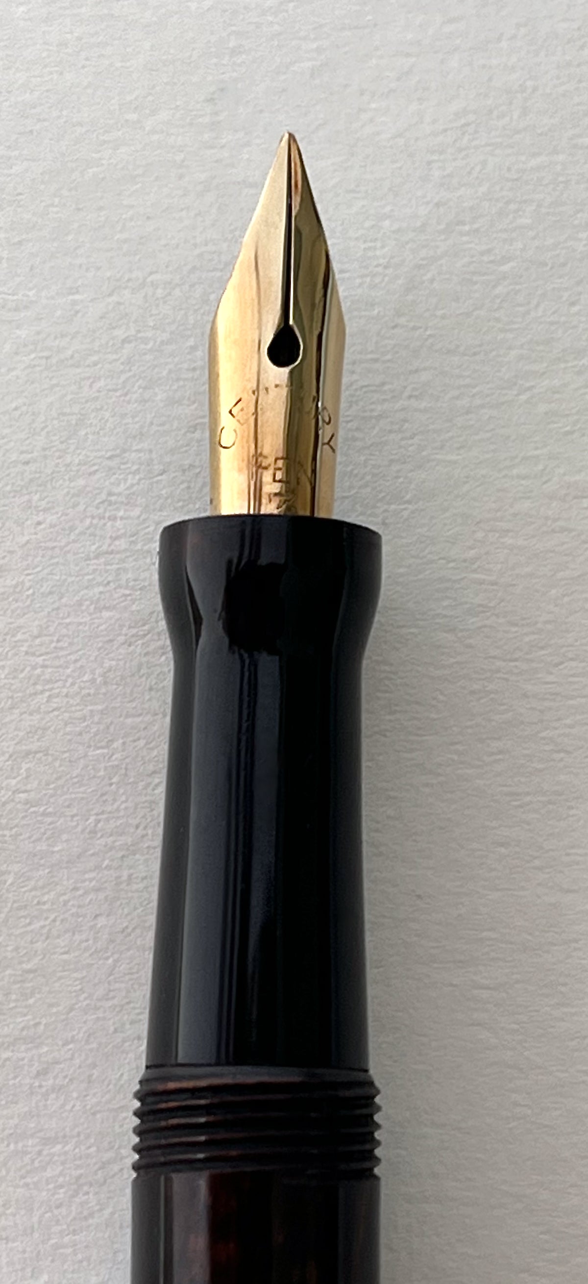1920s Century MHR Flat Top Fountain Pen - Superflex