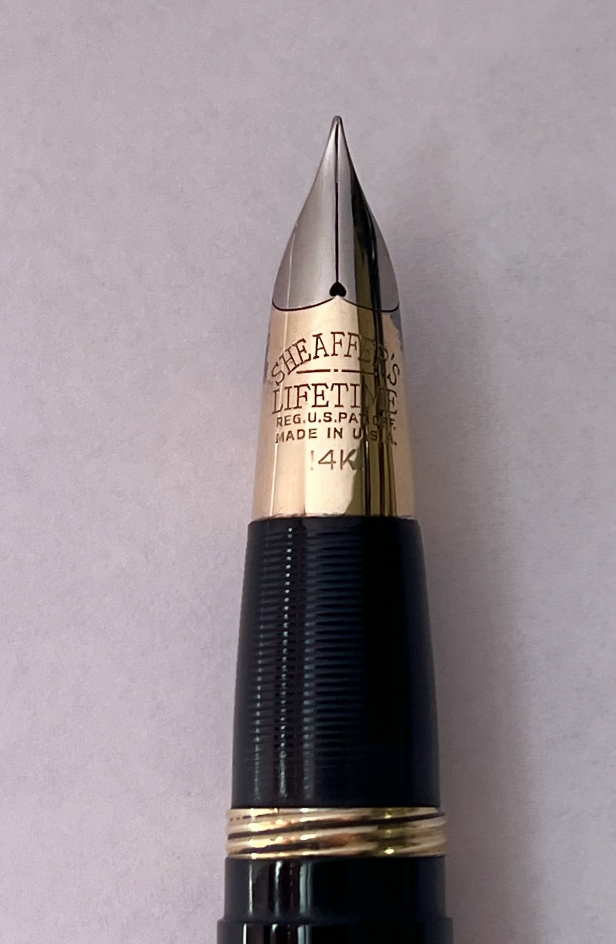 1940s Sheaffer Sentinel Deluxe 1500 Fountain Pen