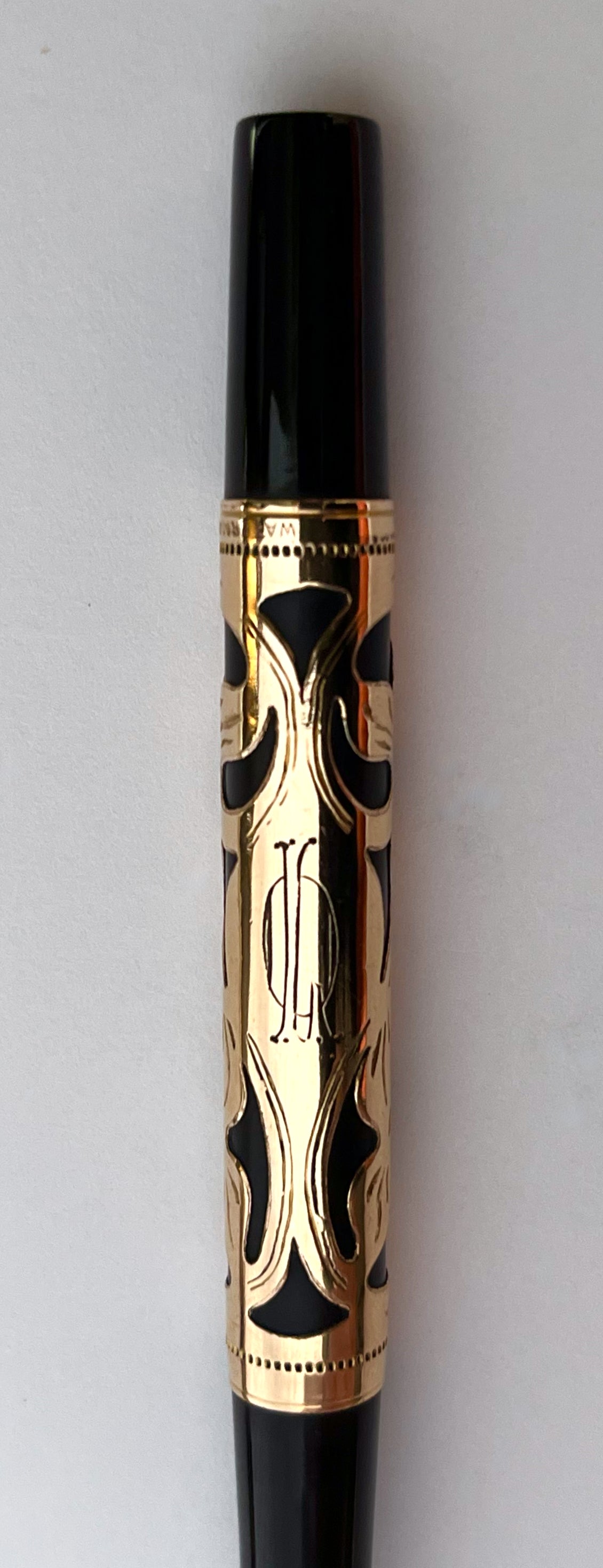 1908-09 Waterman 0512 1/2 POC Overlay Fountain Pen - SUPERFLEX