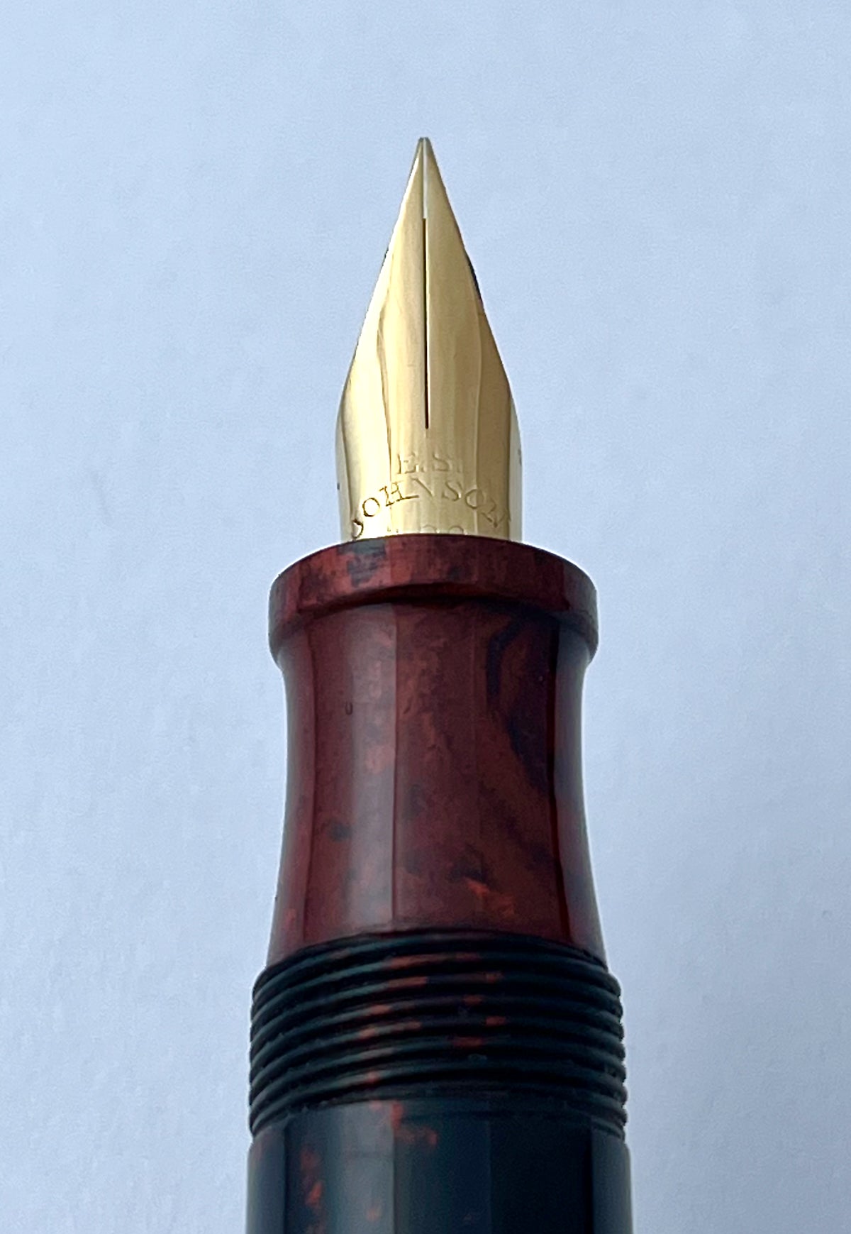 1920s Gold Medal Oversized Flat Top Fountain Pen - WET NOODLE