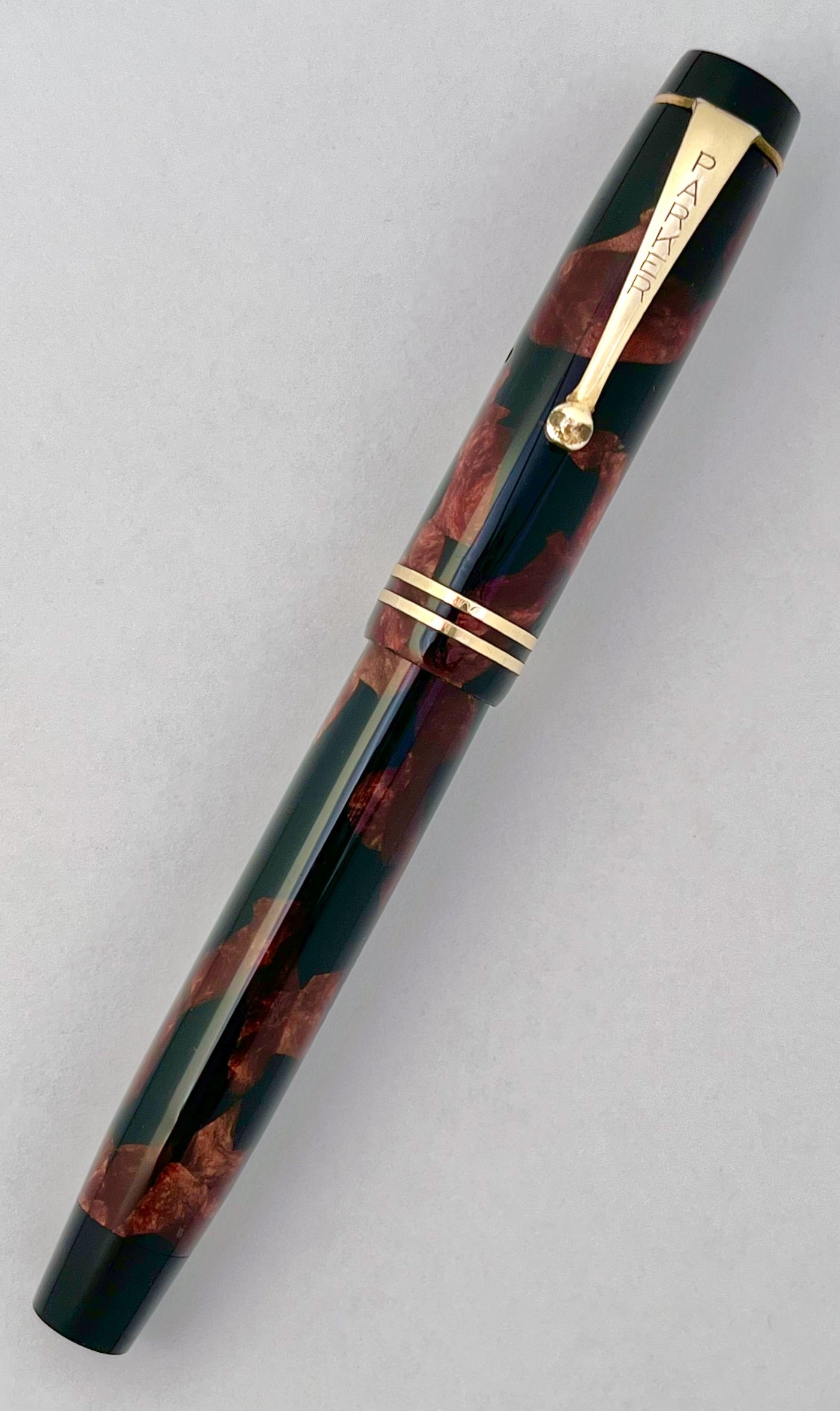 c.1929-32 Parker Duofold Streamlined Long Junior Fountain Pen