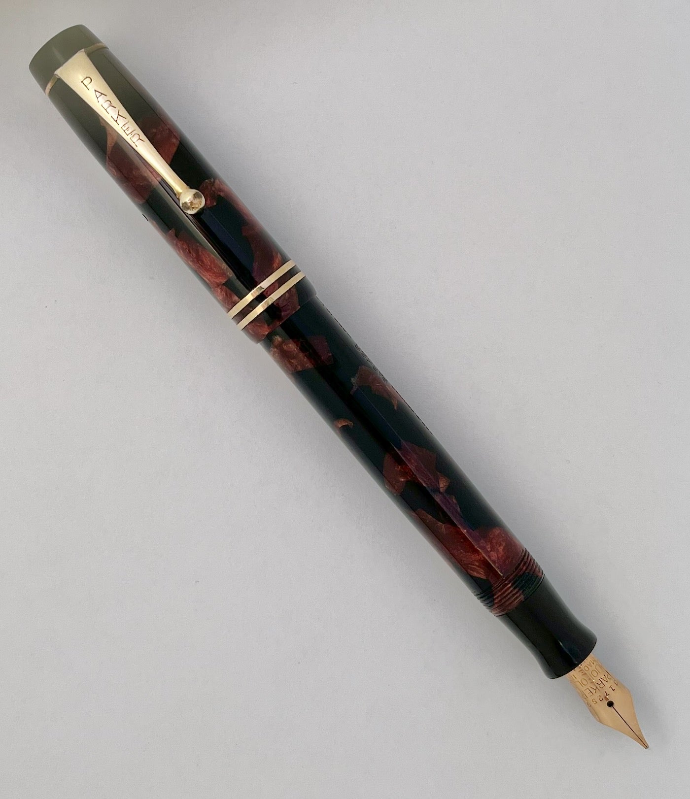 c.1929-32 Parker Duofold Streamlined Long Junior Fountain Pen